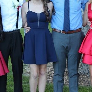 Navy Blue homecoming dress!
